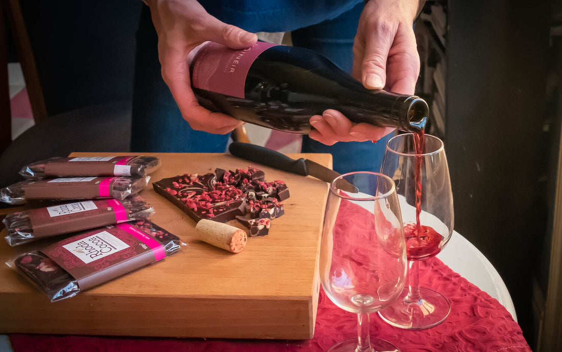 How to pair chocolate and wine