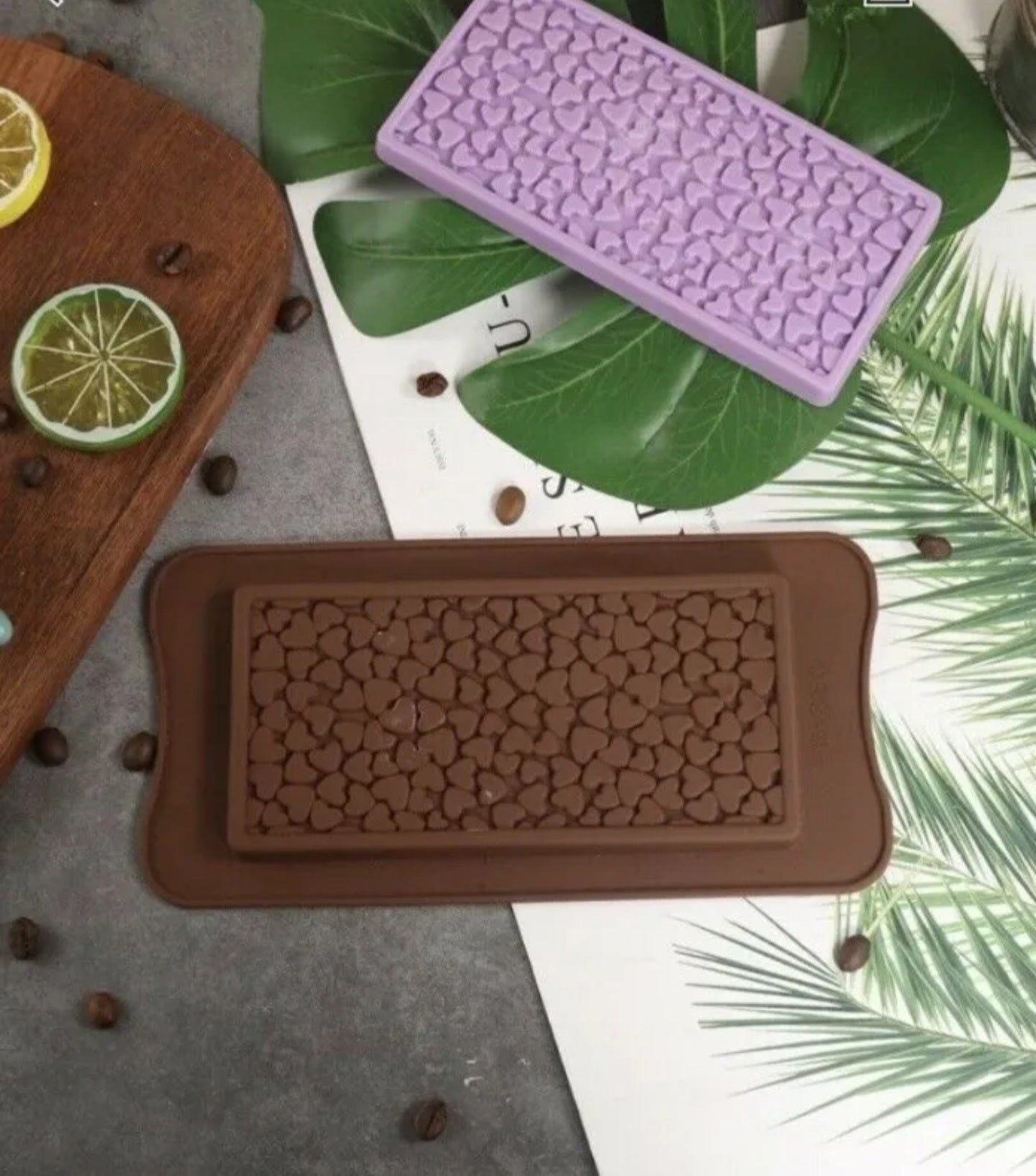 Chocolate bar silicone mold