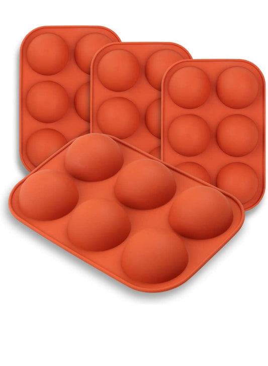 Hot chocolate bombs mold. Set of 4. Medium size.