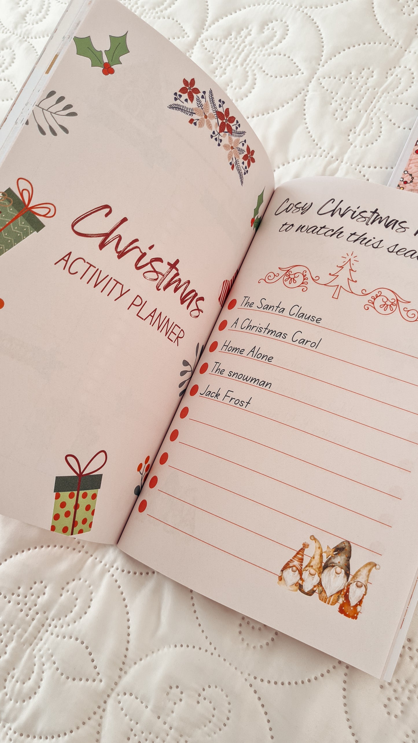 Christmas planner