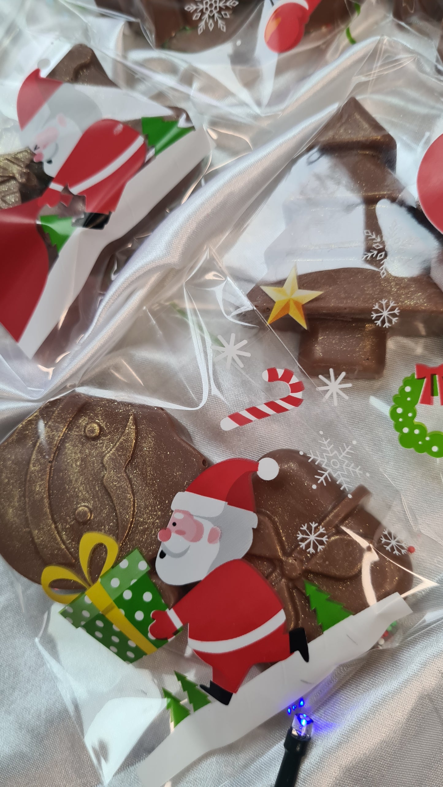 Festive chocolate bag