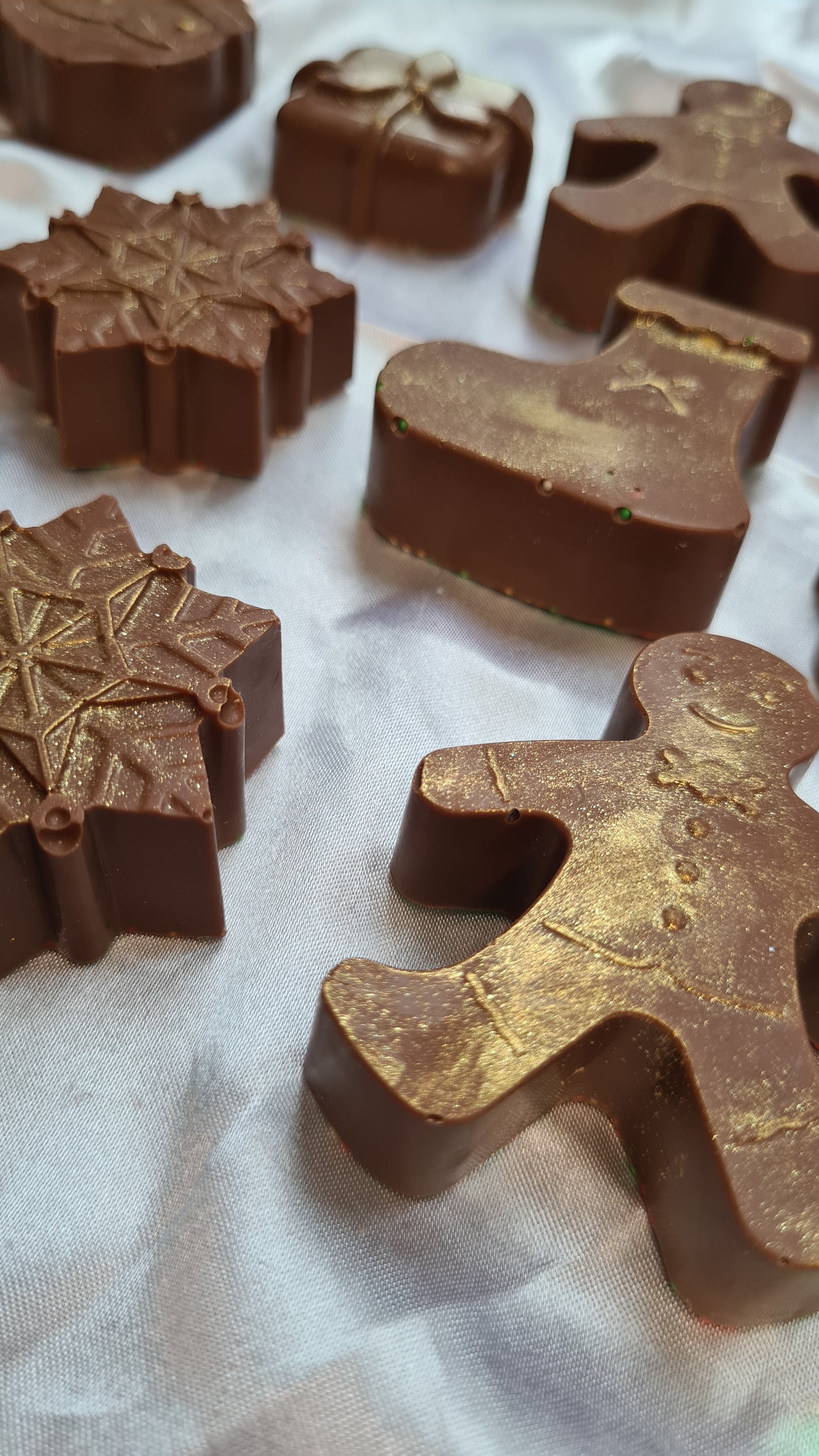 Festive chocolate bag